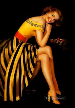 Pin up Painting - Gil Elvgren pin up 24